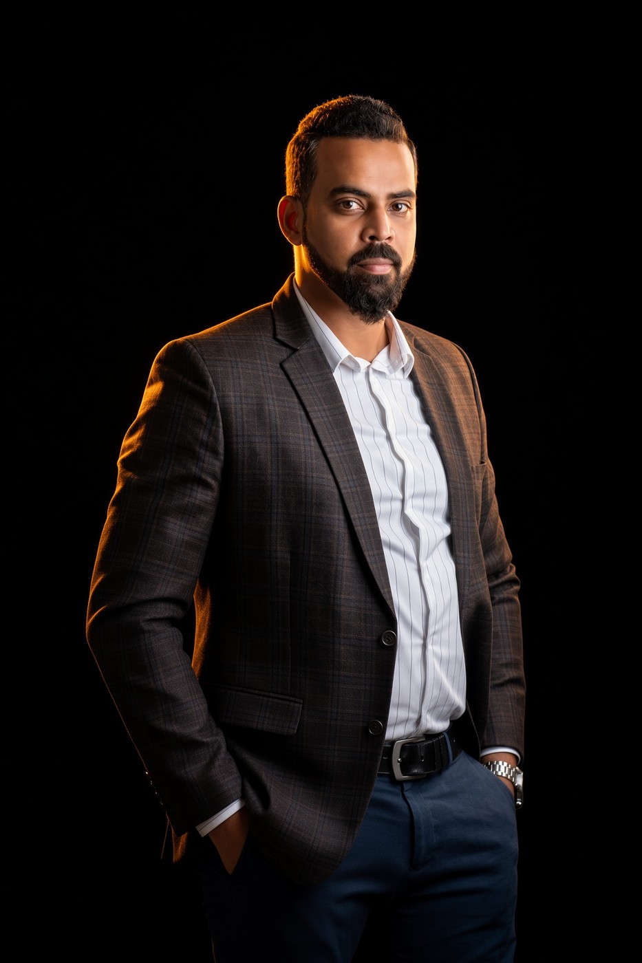 Portrait of Noushad K Thalakkal, General Manager
